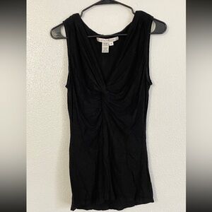 Black Sleeveless Top